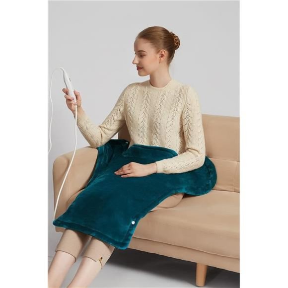 26" x 35" Heating Pad with Fast-Heating Technology&10 Temperature Settings - Picture 5 of 7